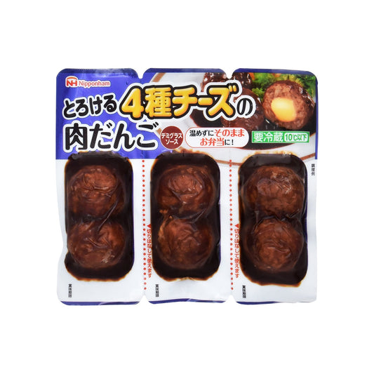 とろける４種チーズの肉だんご 186g