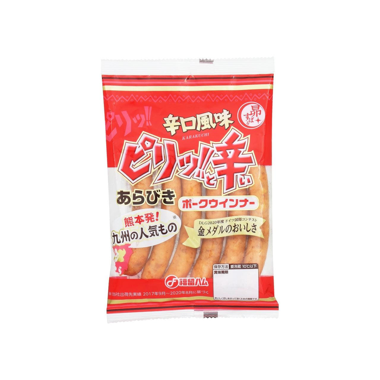 ピリ辛ポークウインナー 150g