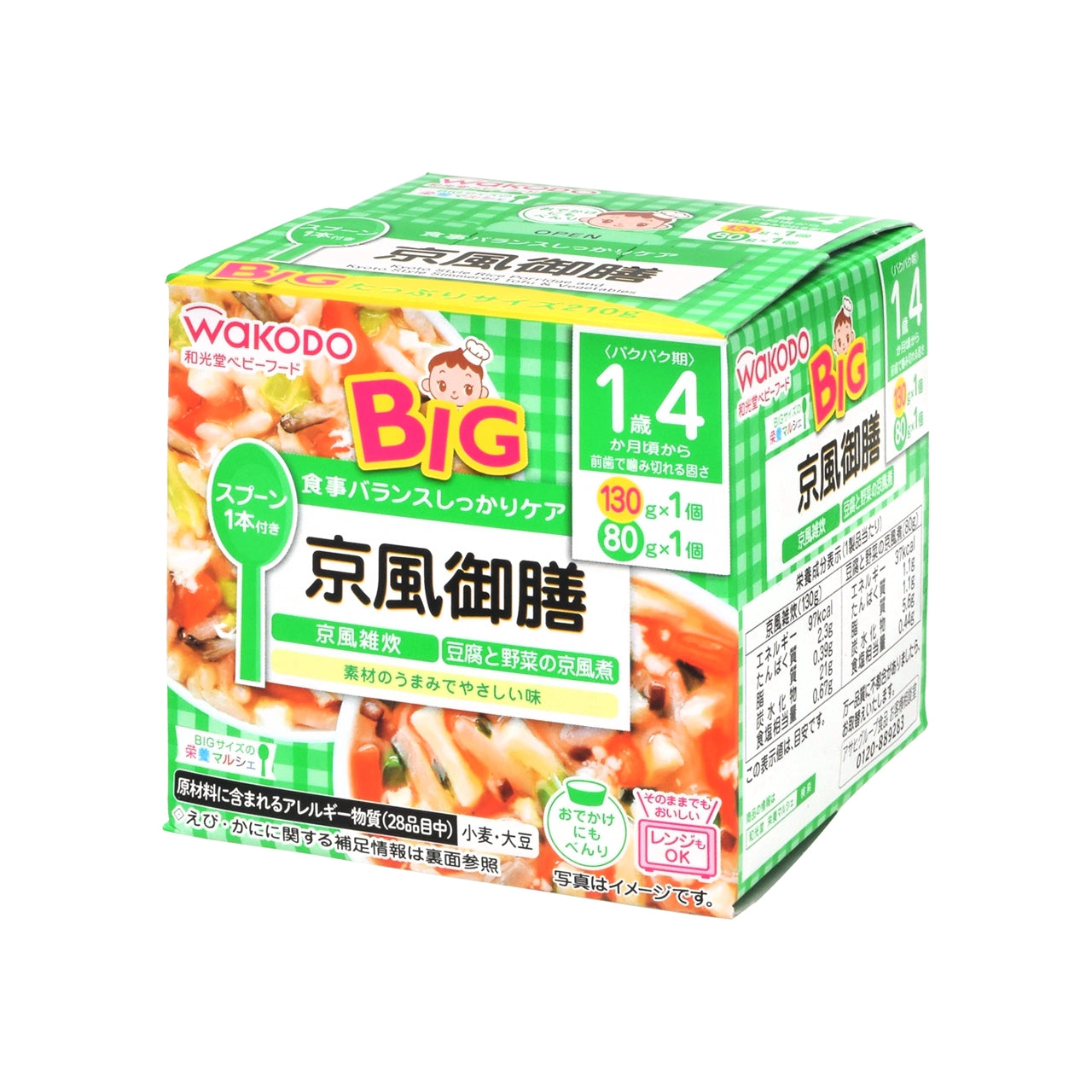 ＢＩＧマルシェ 京風御膳 210g ワコウドウ