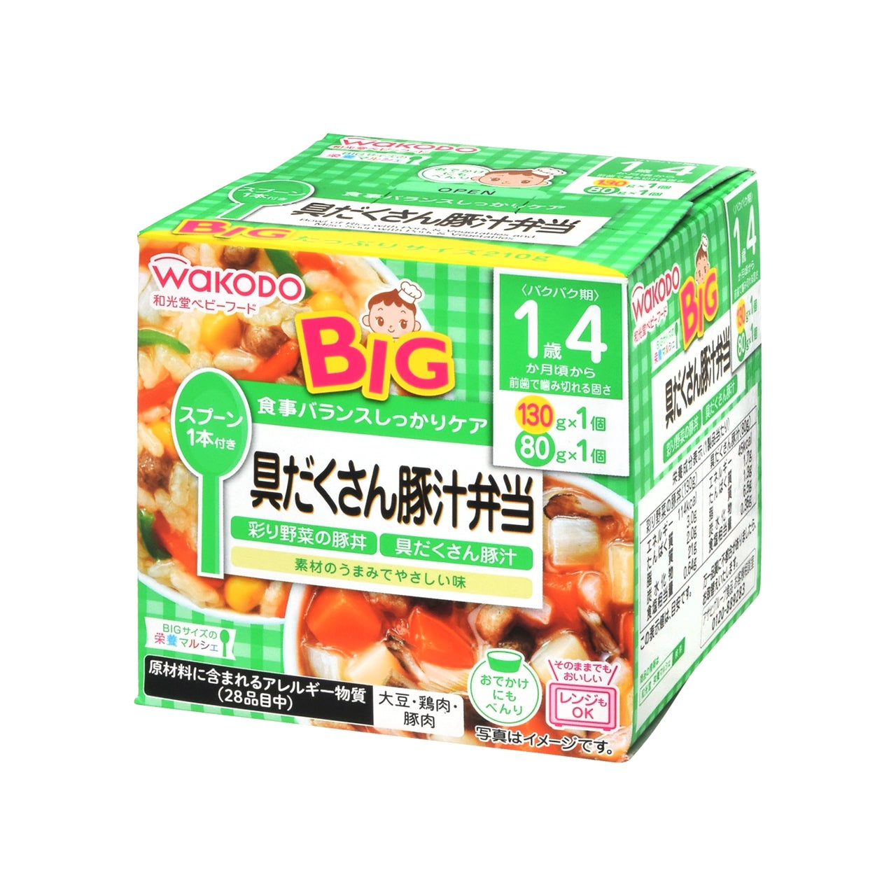 和光堂 ＢＩＧマルシェ 具だくさん豚汁弁当 ２１０ｇ