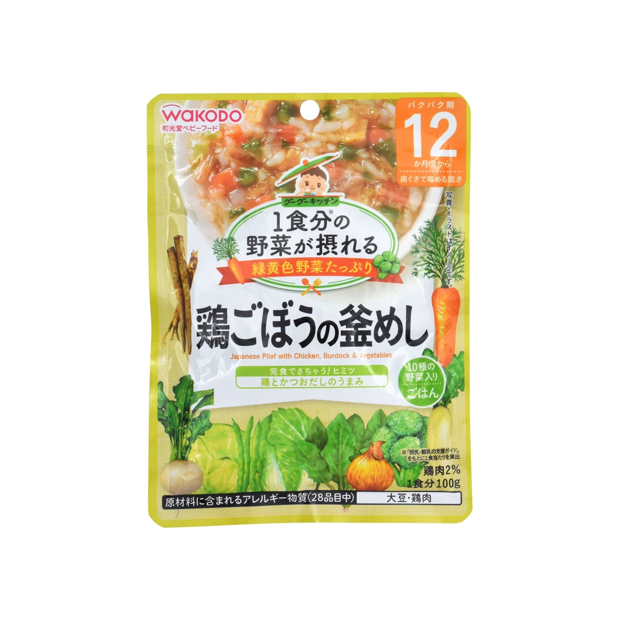 野菜グーグー 鶏ごぼうの釜めし １００ｇ