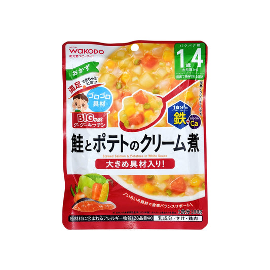 BIGサイズのグーグーキッチン 鮭とポテトのクリーム煮 100g