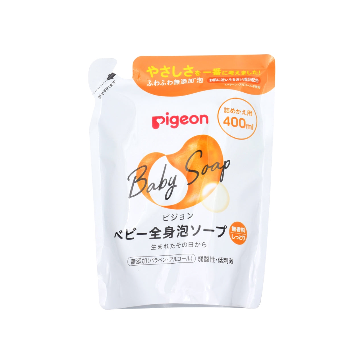 全身泡ソープ しっとり詰めかえ用４００ｍｌ