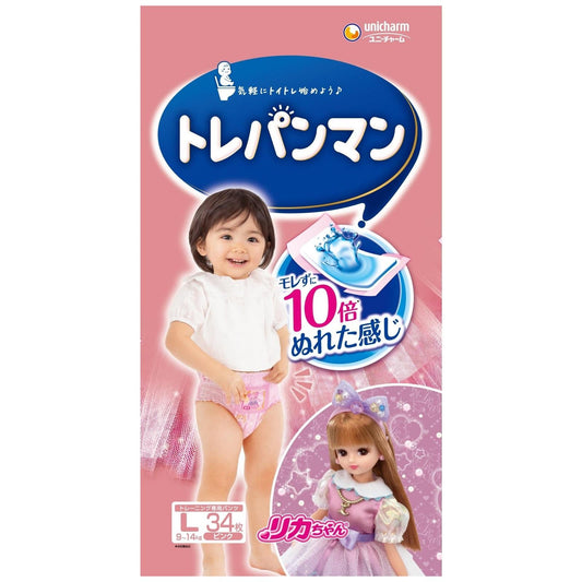 トレパンマン ピンクＬ ３４枚