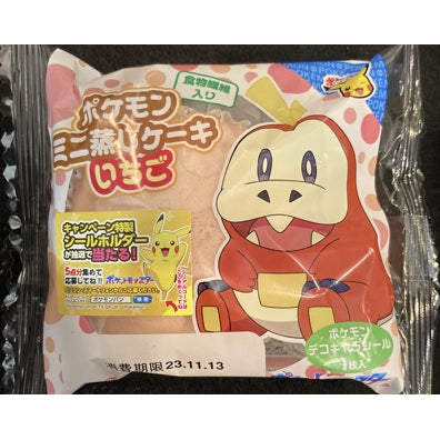 ポケモンミニ蒸しケーキ いちご 食物繊維入り